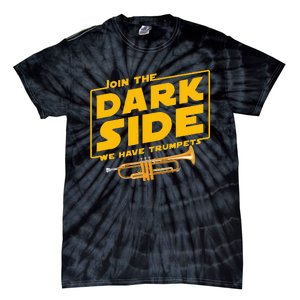 Join The Dark Side Trumpet Player Pride Tie-Dye T-Shirt