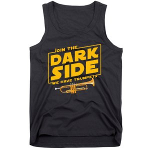 Join The Dark Side Trumpet Player Pride Tank Top