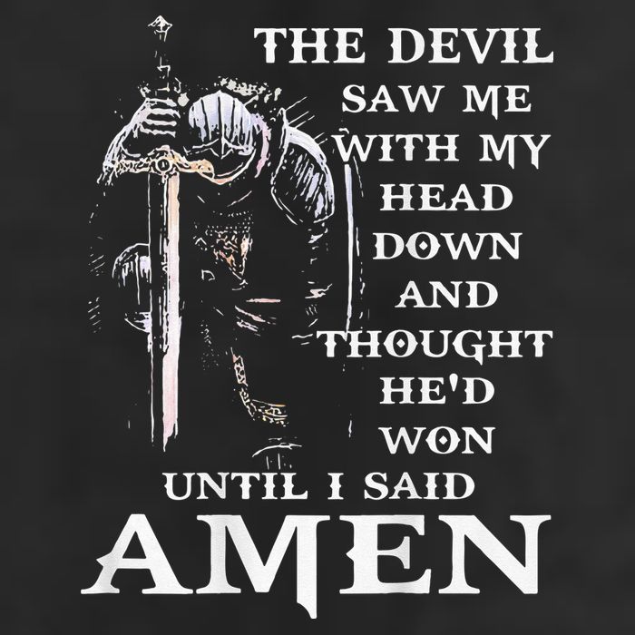 Jesus The Devil Saw Me With My Head Down 11oz C Handle Ceramic Mug