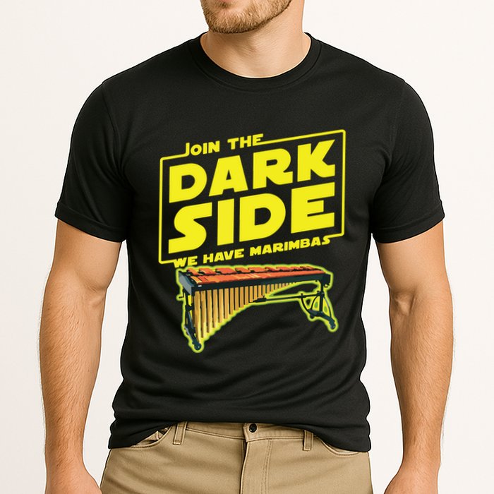 Join The Dark Side Marimba Player Performance Shirt