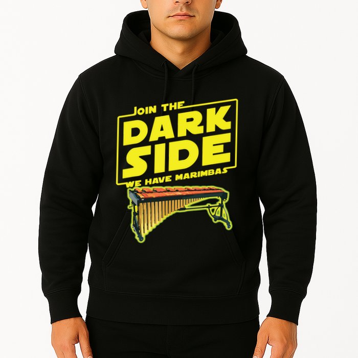 Join The Dark Side Marimba Player Hoodie