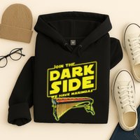Join The Dark Side Marimba Player Hoodie