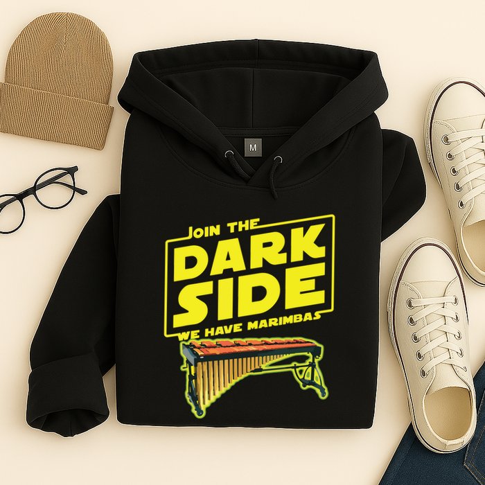 Join The Dark Side Marimba Player Hoodie