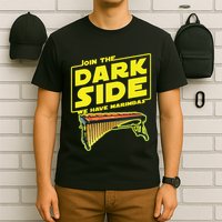 Join The Dark Side Marimba Player T-Shirt