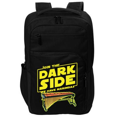 Join The Dark Side Marimba Player Impact Tech Backpack