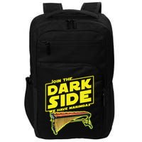 Join The Dark Side Marimba Player Impact Tech Backpack
