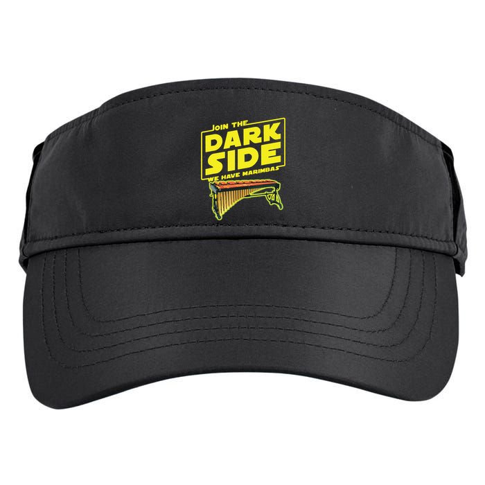 Join The Dark Side Marimba Player Adult Drive Performance Visor