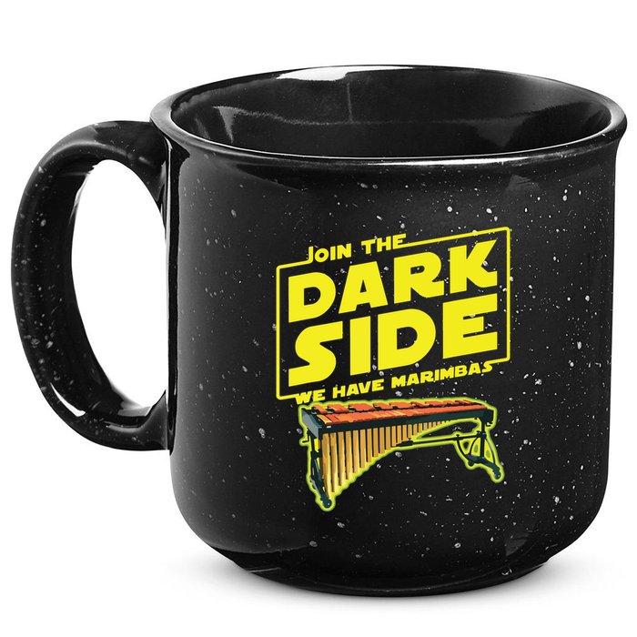 Join The Dark Side Marimba Player 15oz Campfire Ceramic Mug