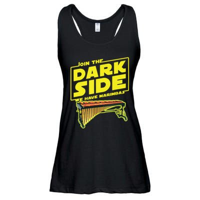 Join The Dark Side Marimba Player Ladies Essential Flowy Tank