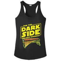 Join The Dark Side Marimba Player Ladies PosiCharge Competitor Racerback Tank