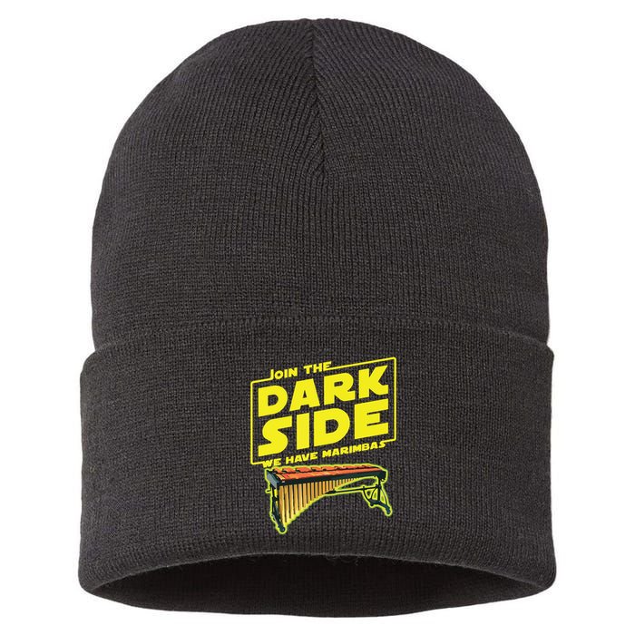 Join The Dark Side Marimba Player Sustainable Knit Beanie