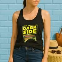 Join The Dark Side Marimba Player Womens Tank Top