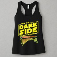 Join The Dark Side Marimba Player Womens Tank Top