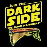 Join The Dark Side Marimba Player Toddler Sweatshirt