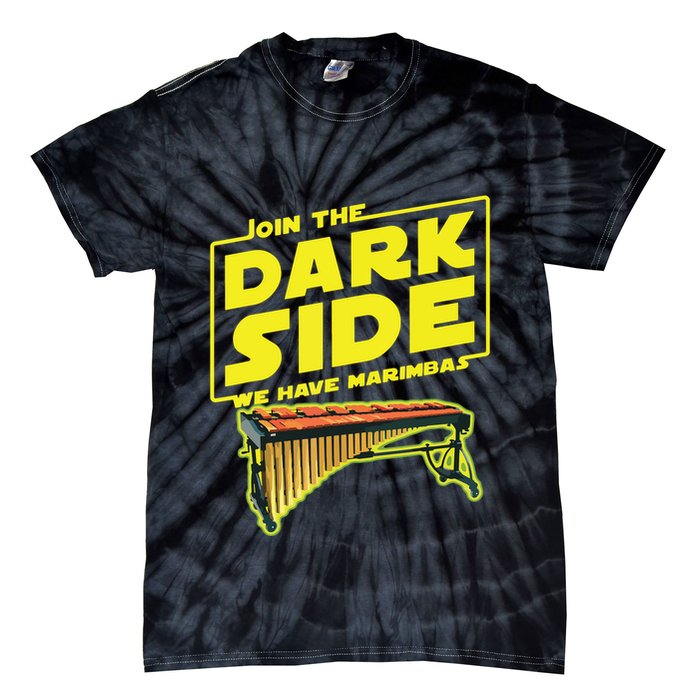 Join The Dark Side Marimba Player Tie-Dye T-Shirt