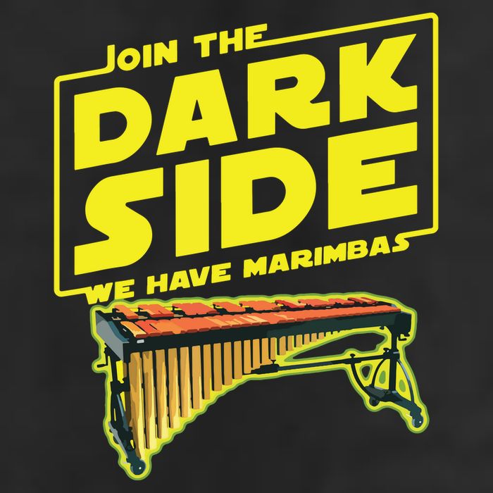 Join The Dark Side Marimba Player Trucker Hat