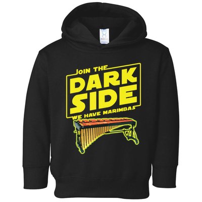 Join The Dark Side Marimba Player Toddler Hoodie