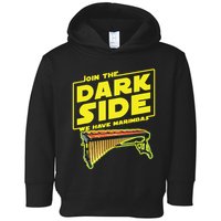 Join The Dark Side Marimba Player Toddler Hoodie