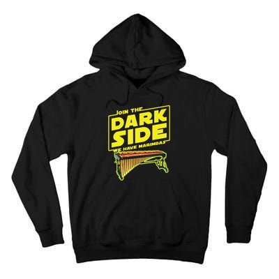 Join The Dark Side Marimba Player Tall Hoodie