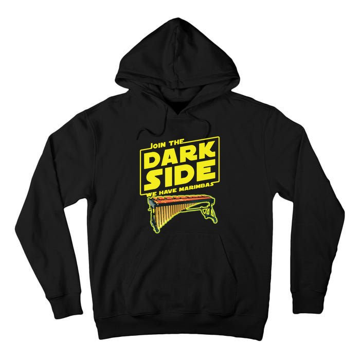 Join The Dark Side Marimba Player Tall Hoodie