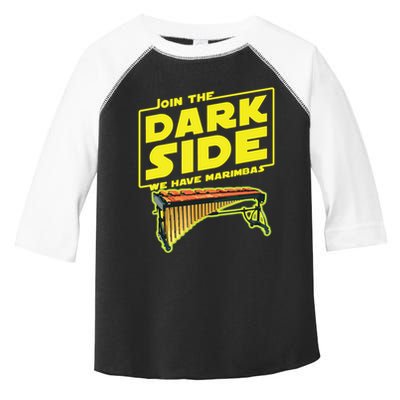 Join The Dark Side Marimba Player Toddler Fine Jersey T-Shirt