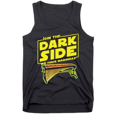Join The Dark Side Marimba Player Tank Top