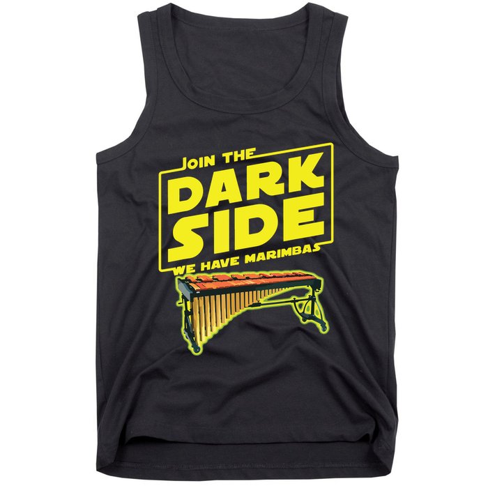 Join The Dark Side Marimba Player Tank Top
