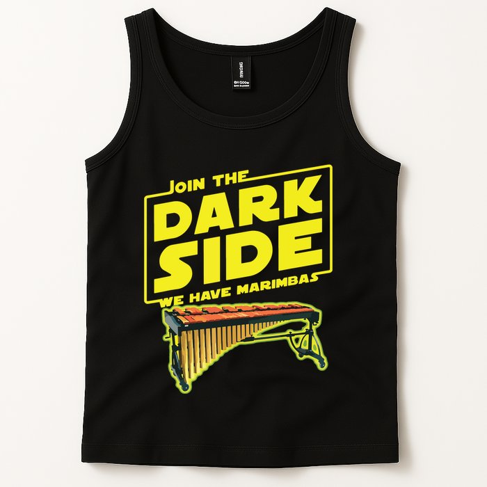 Join The Dark Side Marimba Player Tank Top