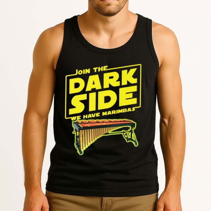 Join The Dark Side Marimba Player Tank Top