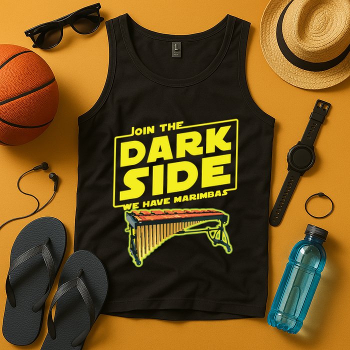Join The Dark Side Marimba Player Tank Top