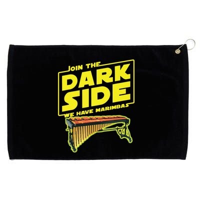 Join The Dark Side Marimba Player Grommeted Golf Towel