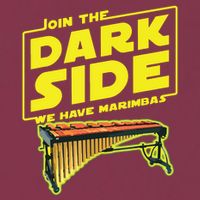 Join The Dark Side Marimba Player 16oz Travel Tumbler