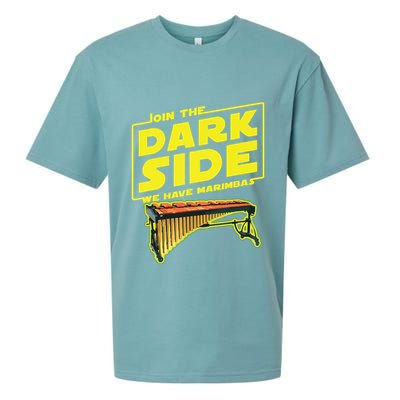Join The Dark Side Marimba Player Sueded Cloud Jersey T-Shirt