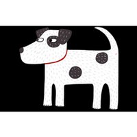 Jackrussell Terrier Dog Design Bumper Sticker