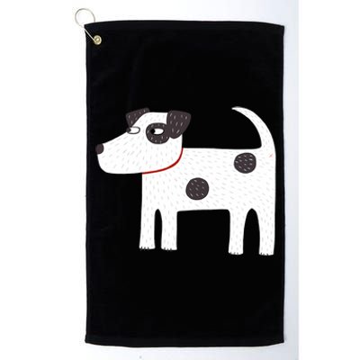 Jackrussell Terrier Dog Design Platinum Collection Golf Towel