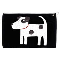 Jackrussell Terrier Dog Design Grommeted Golf Towel