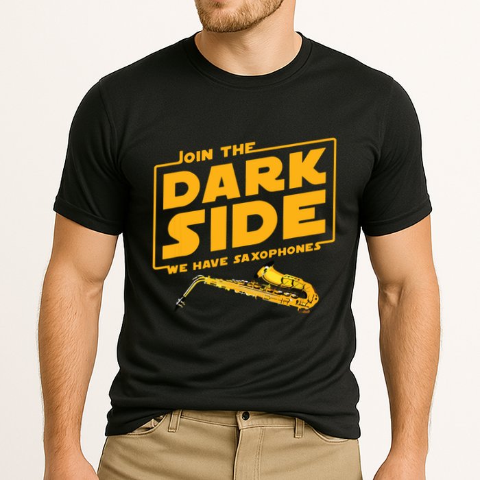Join The Dark Side Saxophone Player Performance Shirt