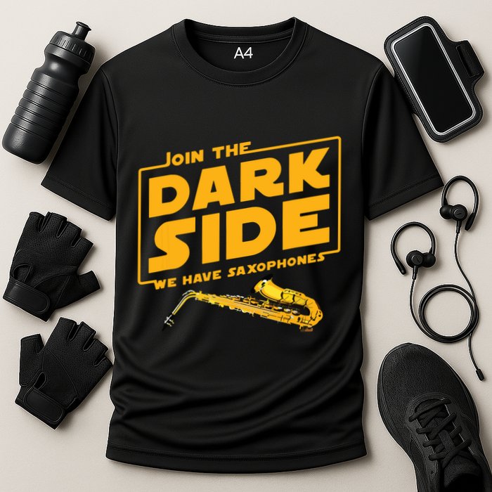 Join The Dark Side Saxophone Player Performance Shirt