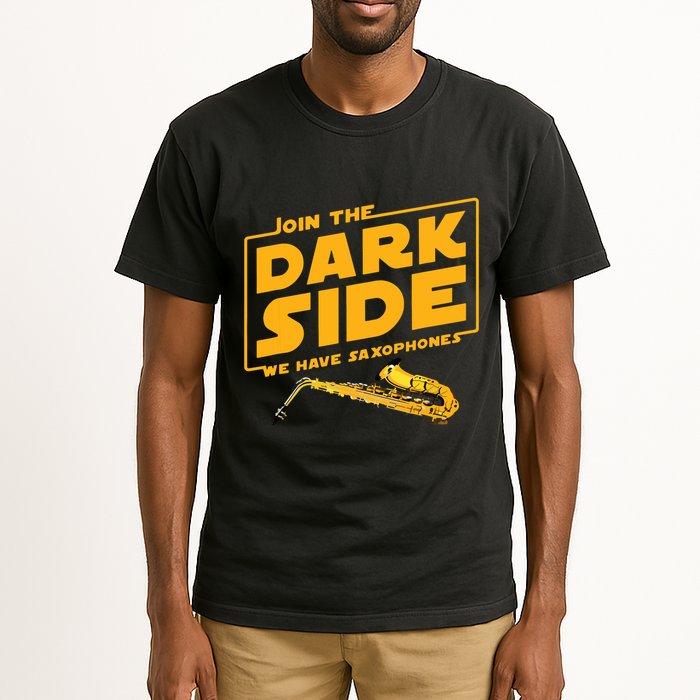 Join The Dark Side Saxophone Player Tall T-Shirt