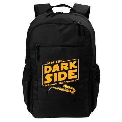 Join The Dark Side Saxophone Player Backpack