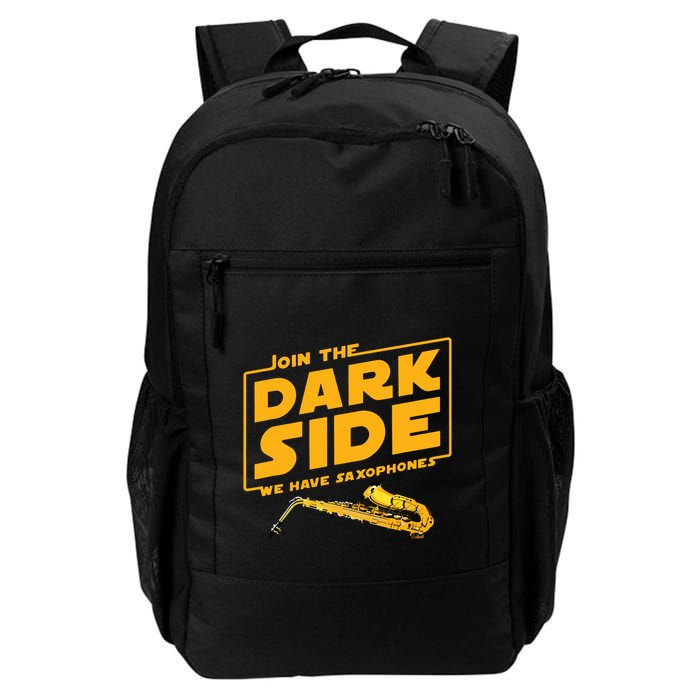 Join The Dark Side Saxophone Player Backpack