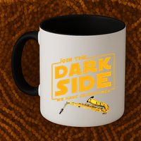 Join The Dark Side Saxophone Player Mug
