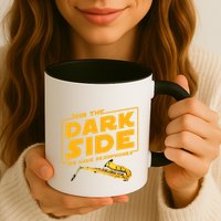 Join The Dark Side Saxophone Player Mug