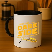Join The Dark Side Saxophone Player Mug