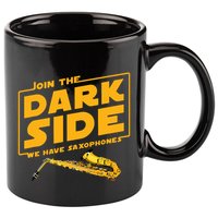 Join The Dark Side Saxophone Player 11oz C Handle Ceramic Mug