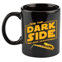 Join The Dark Side Saxophone Player 11oz C Handle Ceramic Mug