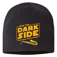 Join The Dark Side Saxophone Player Sustainable Beanie