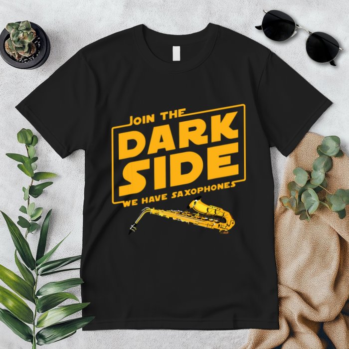 Join The Dark Side Saxophone Player Premium T-Shirt