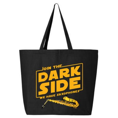Join The Dark Side Saxophone Player 25L Jumbo Tote