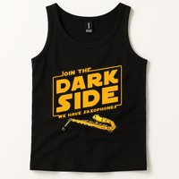 Join The Dark Side Saxophone Player Tank Top